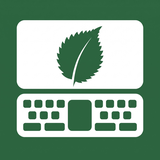 Easy Elm Remote app icon: a white laptop and keyboard on green